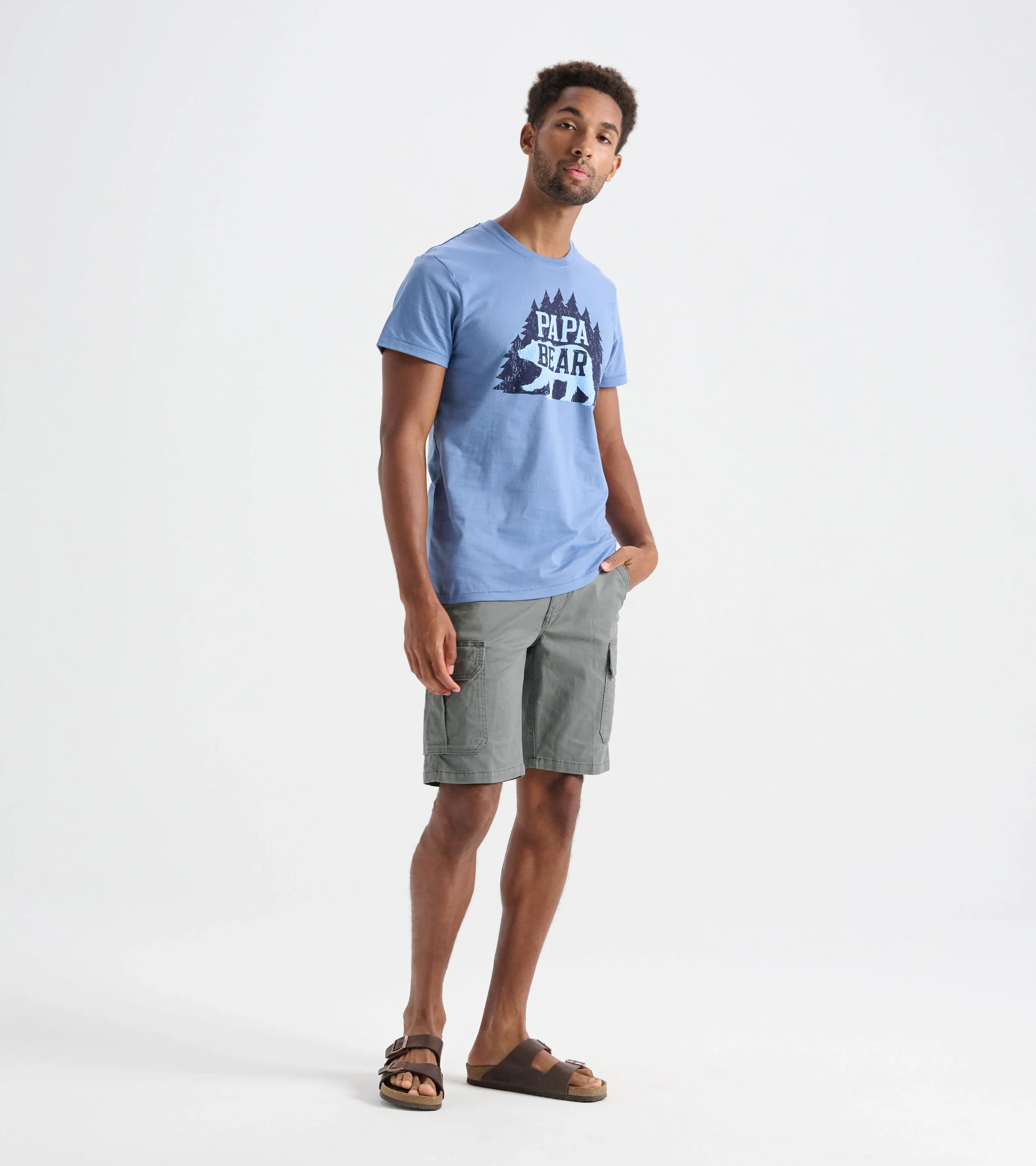 Woods Papa Bear Men's Tee - Image 3