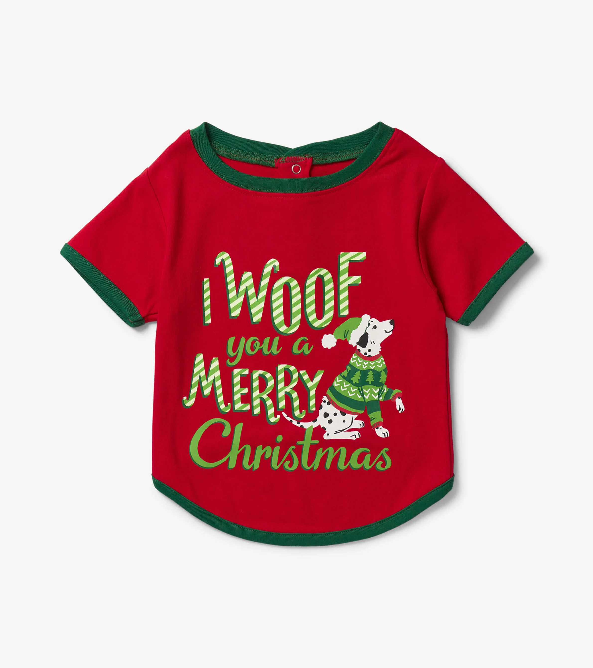 Woofing Christmas Dog Tee - Image 4