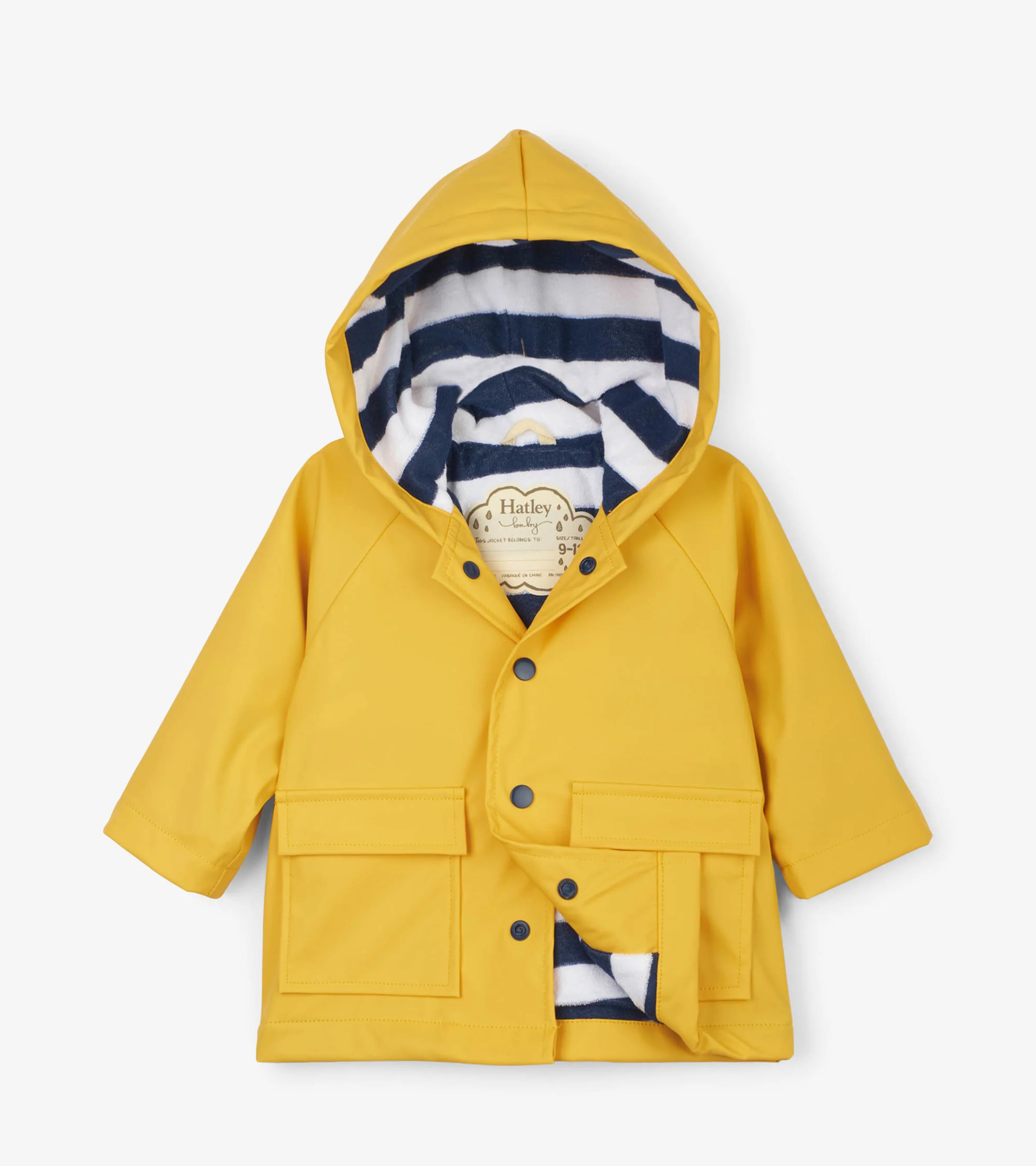 Yellow Baby Raincoat - Image 3
