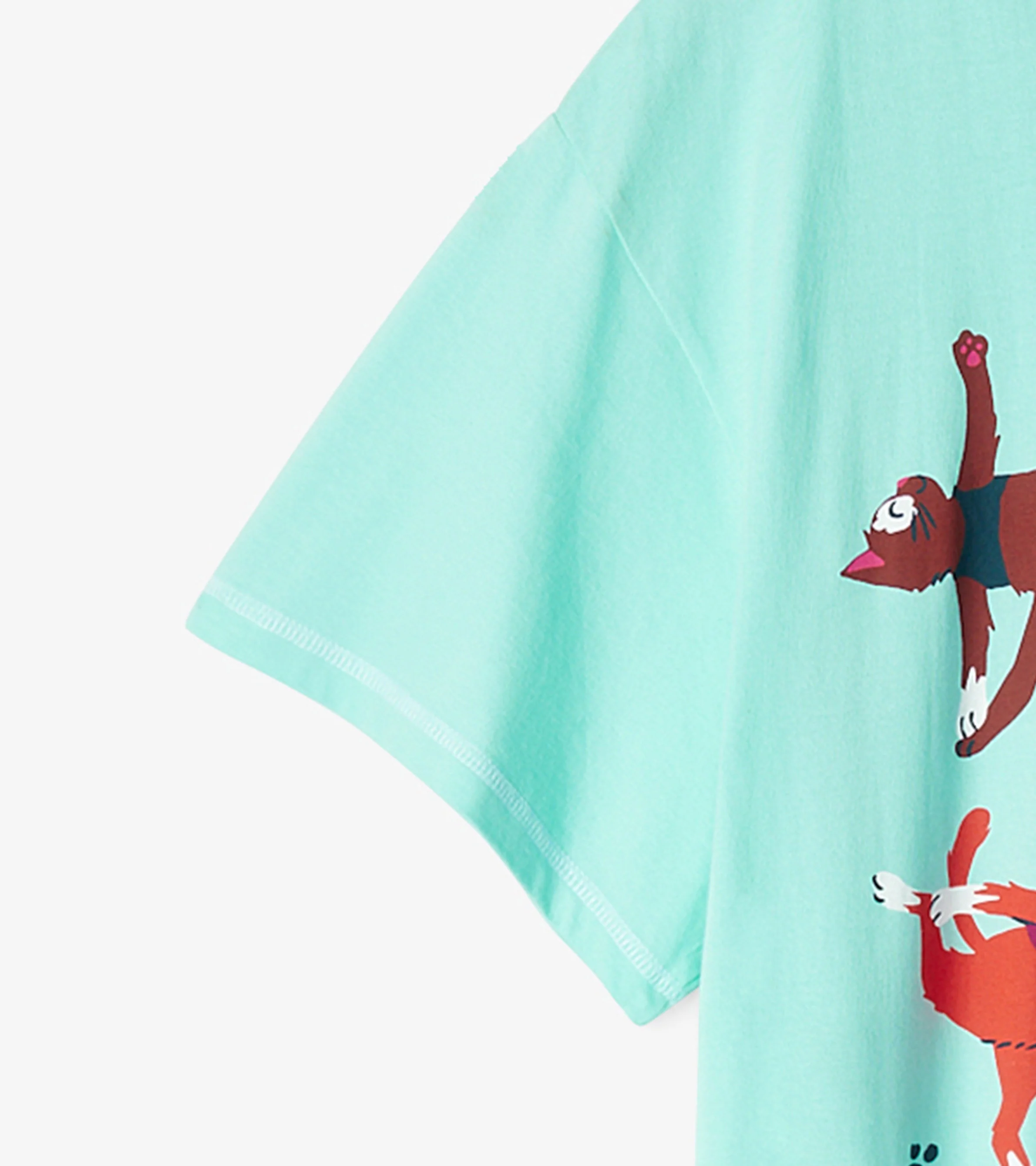 Yoga Pawsitions Women's Cotton Sleepshirt - Image 5